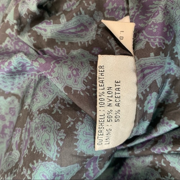 Vtg 80s Black Leather Jacket, Puff Sleeves, Sz S - Picture 8 of 13